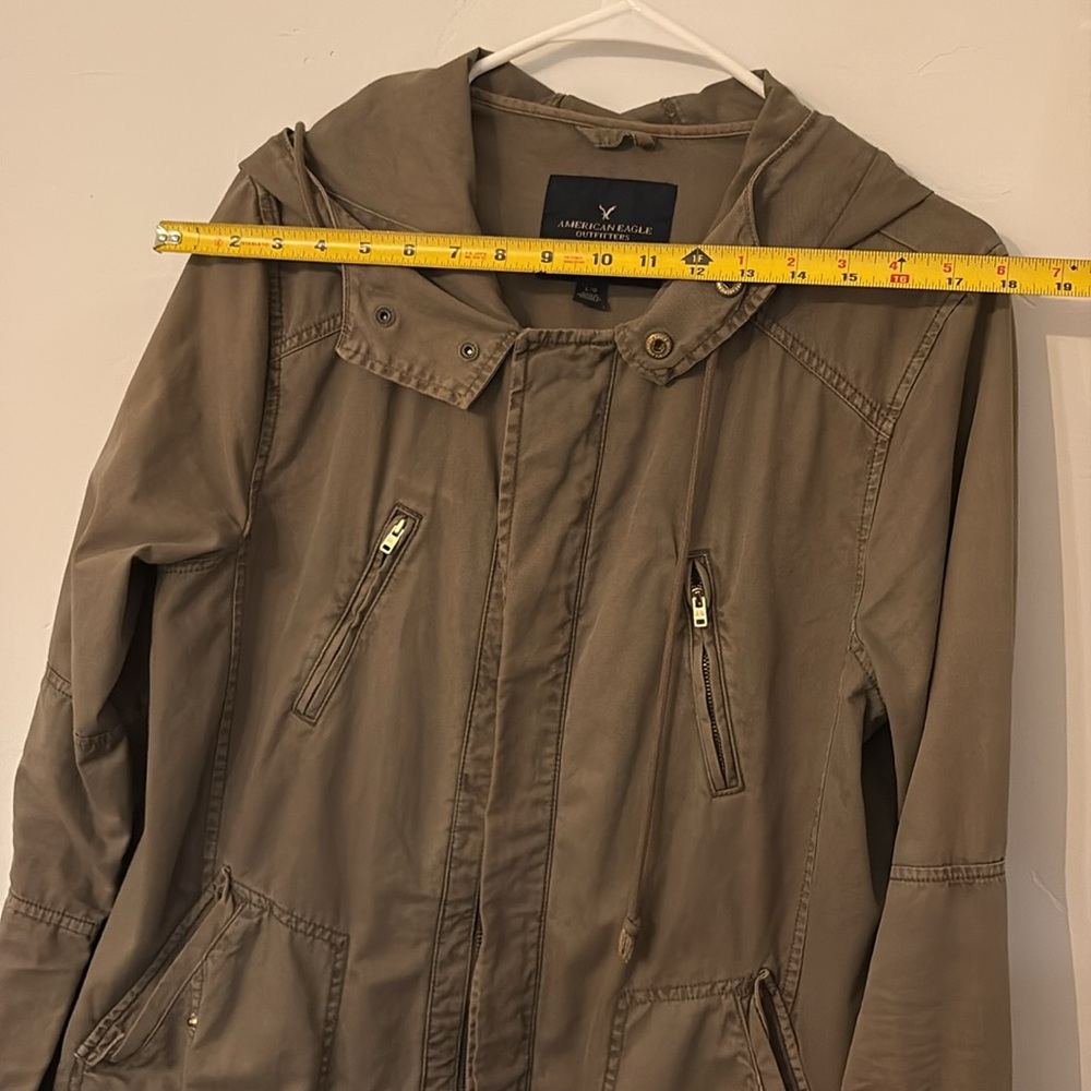 American Eagle Outfitters Khaki Jacket - Picture 4 of 6